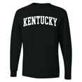 thumbnail image 1 of Wild Bobby State of Kentucky College Style Men Long Sleeve Shirt, 1 of 6
