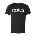thumbnail image 1 of Wild Bobby State of Kentucky College Style Men Premium Tri Blend Tee, 1 of 5