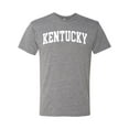 thumbnail image 1 of Wild Bobby State of Kentucky College Style Men Premium Tri Blend Tee, 1 of 5