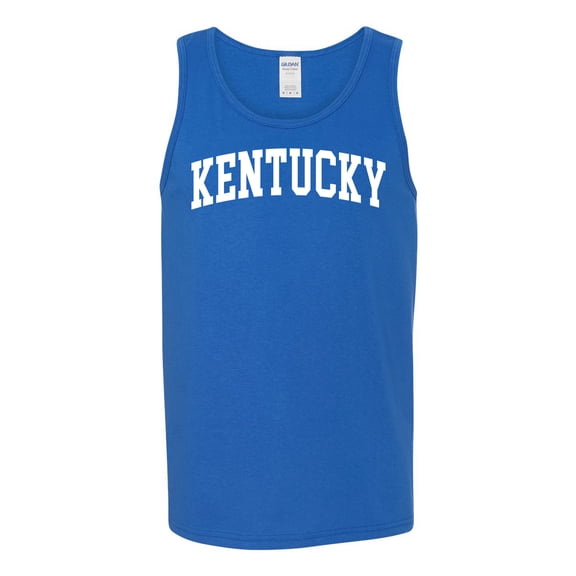 Wild Bobby State of Kentucky College Style Men Tank Top