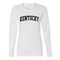 thumbnail image 1 of Wild Bobby State of Kentucky College Style Women Graphic Long Sleeve Tee, 1 of 5