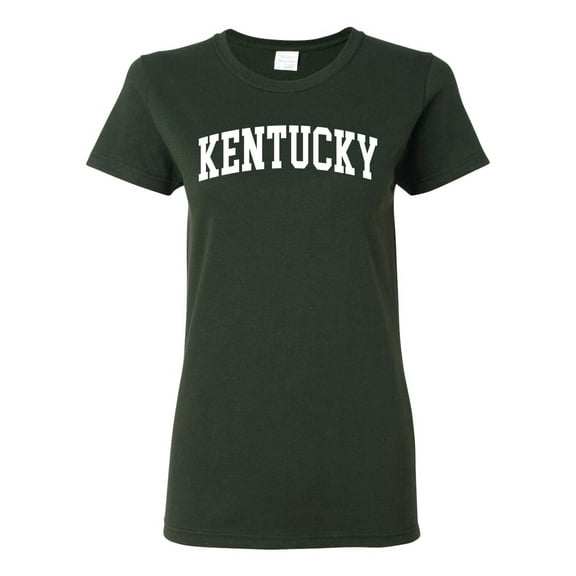 Wild Bobby State of Kentucky College Style Women Graphic Tee