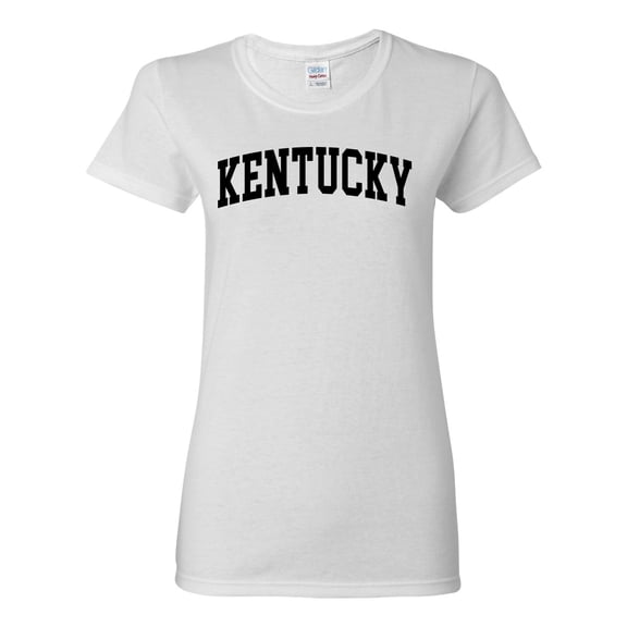 Wild Bobby State of Kentucky College Style Women Graphic Tee