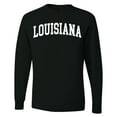 thumbnail image 1 of Wild Bobby State of Louisiana College Style Men Long Sleeve Shirt, 1 of 6