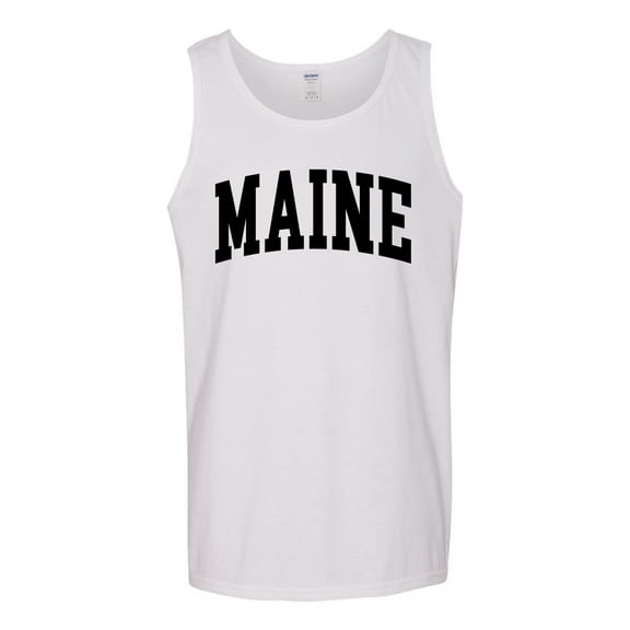 Wild Bobby State of Maine College Style Men Tank Top