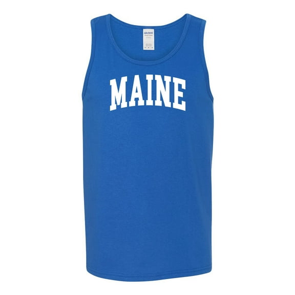 Wild Bobby State of Maine College Style Men Tank Top