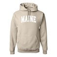 thumbnail image 1 of Wild Bobby State of Maine College Style Unisex Hoodie Sweatshirt, 1 of 6