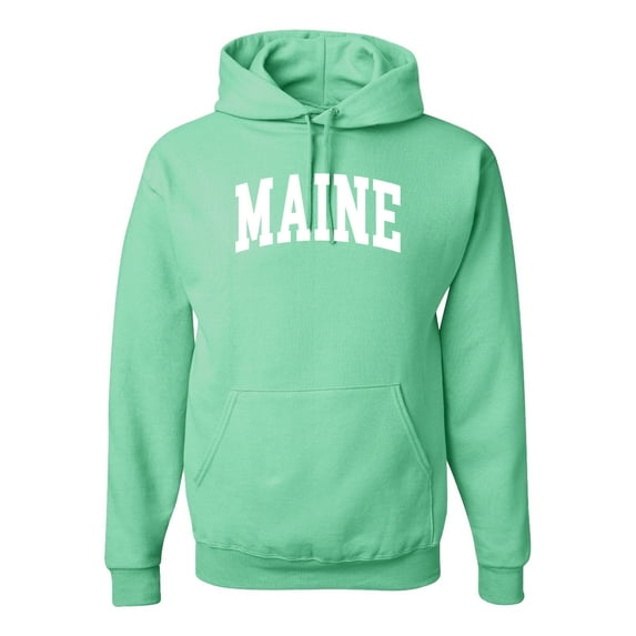 Wild Bobby State of Maine College Style Unisex Hoodie Sweatshirt