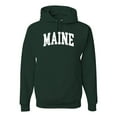 thumbnail image 1 of Wild Bobby State of Maine College Style Unisex Hoodie Sweatshirt, 1 of 6