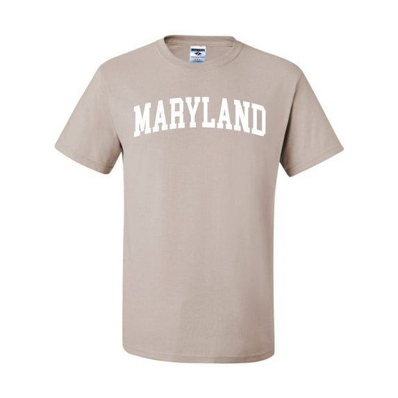 Wild Bobby State of Maryland College Style Men Tee