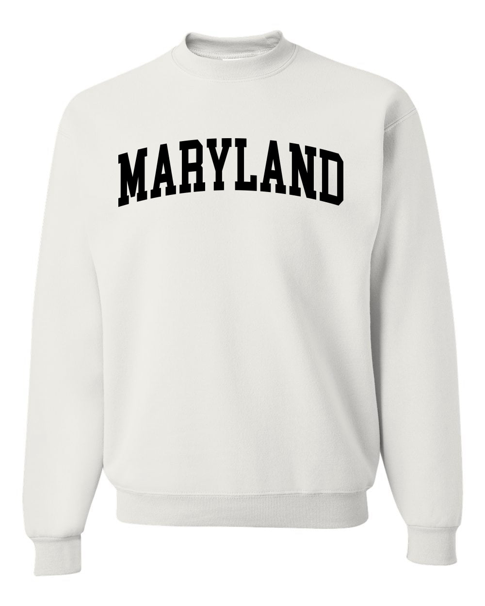 Wild Bobby State of Maryland College Style Unisex Crewneck Sweatshirt ...