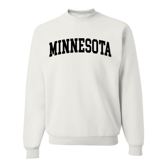 Wild Bobby State of Minnesota College Style Unisex Crewneck Sweatshirt