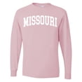 thumbnail image 1 of Wild Bobby State of Missouri College Style Men Long Sleeve Shirt, 1 of 6