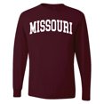 thumbnail image 1 of Wild Bobby State of Missouri College Style Men Long Sleeve Shirt, 1 of 6