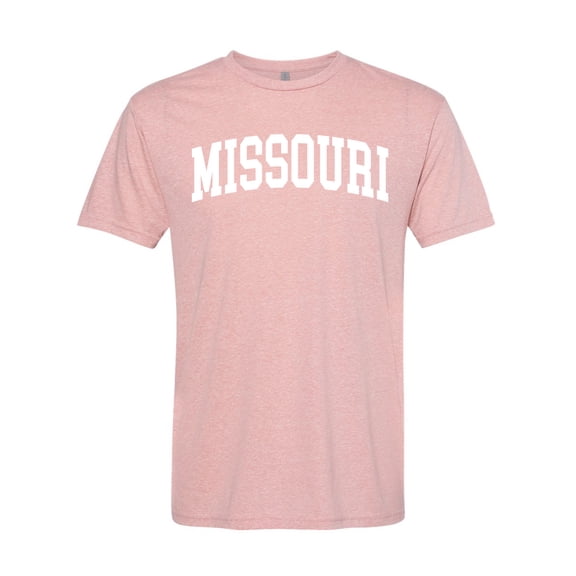 Wild Bobby State of Missouri College Style Men Premium Tri Blend Tee