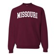 thumbnail image 1 of Wild Bobby State of Missouri College Style Unisex Crewneck Sweatshirt, 1 of 6