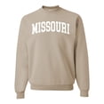 thumbnail image 1 of Wild Bobby State of Missouri College Style Unisex Crewneck Sweatshirt, 1 of 6