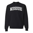 thumbnail image 1 of Wild Bobby State of Missouri College Style Unisex Crewneck Sweatshirt, 1 of 6