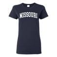 thumbnail image 1 of Wild Bobby State of Missouri College Style Women Graphic Tee, 1 of 6