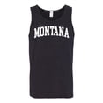 thumbnail image 1 of Wild Bobby State of Montana College Style Men Tank Top, 1 of 5