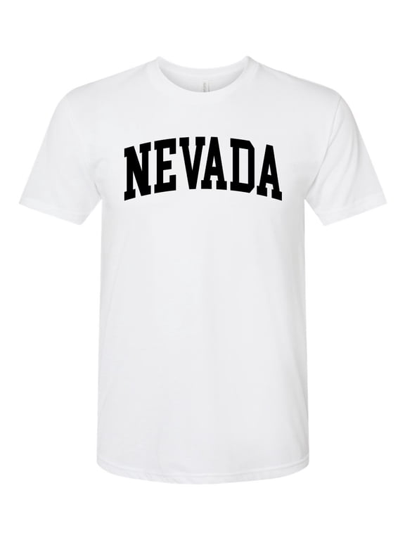 State of Nevada College Style Men Premium Tri Blend Tee