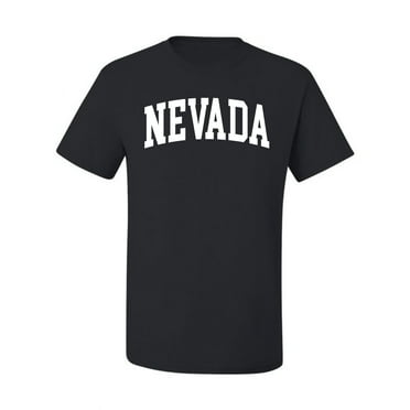 Wild Bobby State of Nevada College Style Men Tee