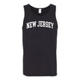 thumbnail image 1 of Wild Bobby State of New Jersey College Style Men Tank Top, 1 of 5