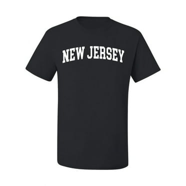 Wild Bobby State of New Jersey College Style Men Tee