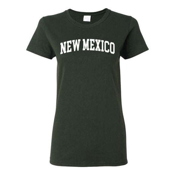 Wild Bobby State of New Mexico College Style Women Graphic Tee