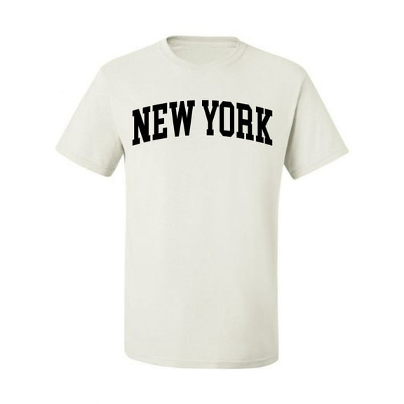 Wild Bobby State of New York College Style Men Tee