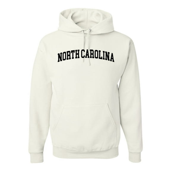 Wild Bobby State of North Carolina College Style Unisex Hoodie Sweatshirt
