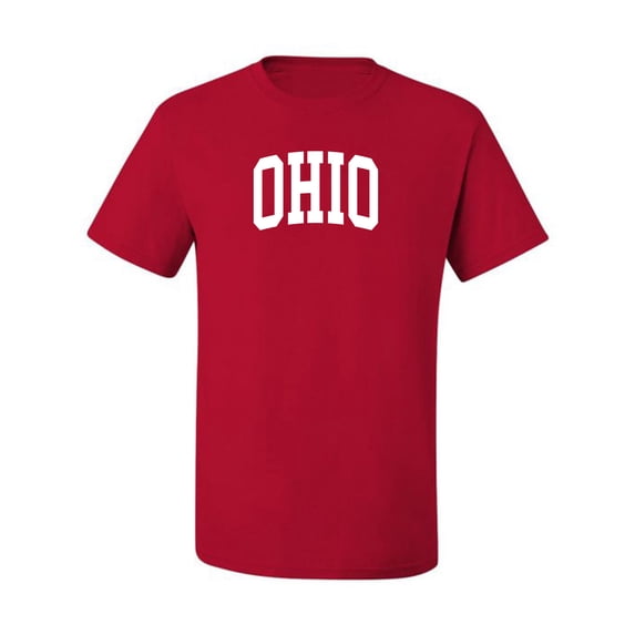 Wild Bobby State of Ohio College Style Men Tee