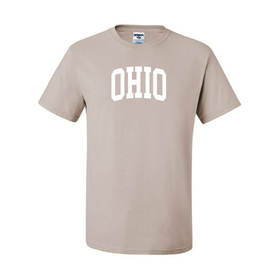 Wild Bobby State of Ohio College Style Men Tee