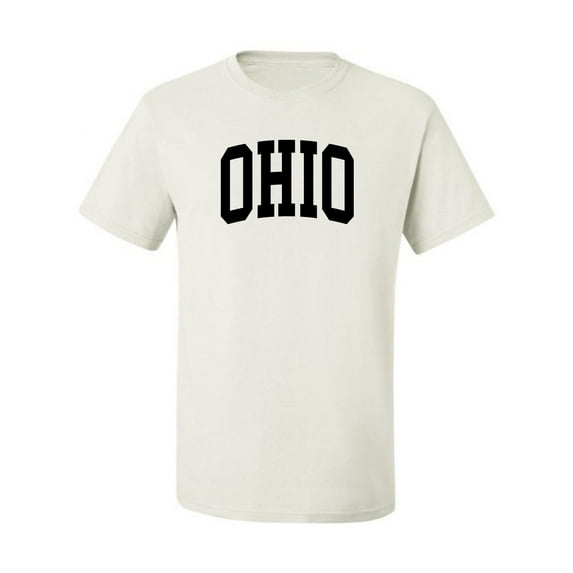 Wild Bobby State of Ohio College Style Men Tee