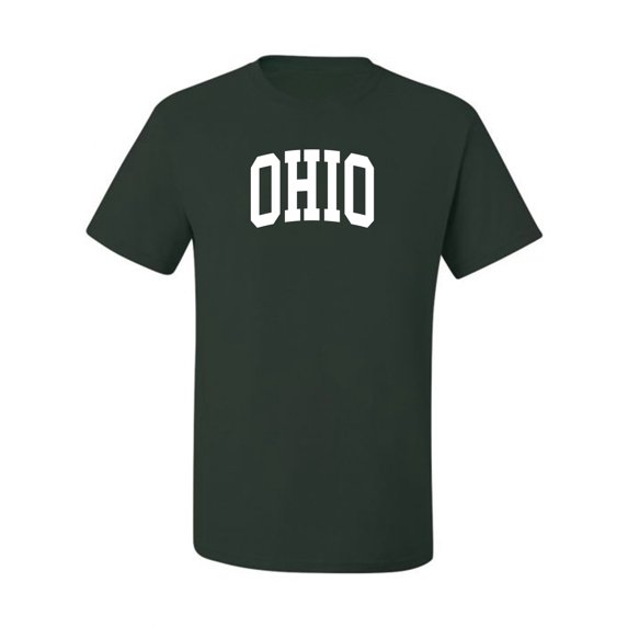 Wild Bobby State of Ohio College Style Men Tee