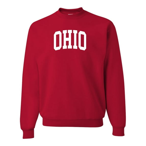 Wild Bobby State of Ohio College Style Unisex Crewneck Sweatshirt