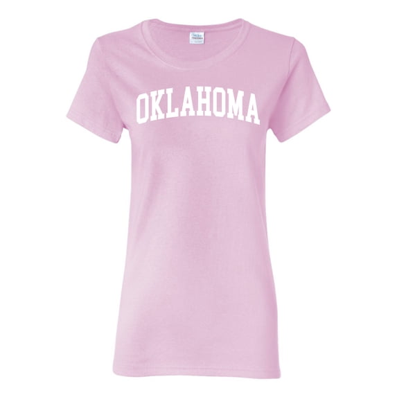 Wild Bobby State of Oklahoma College Style Women Graphic Tee