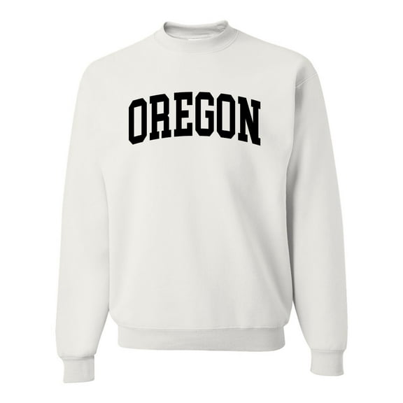 Wild Bobby State of Oregon College Style Unisex Crewneck Sweatshirt