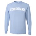 thumbnail image 1 of Wild Bobby State of Pennsylvania College Style Men Long Sleeve Shirt, 1 of 6