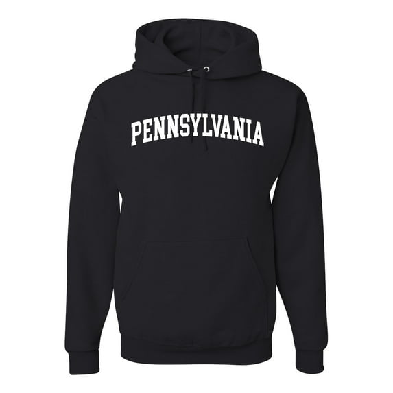 Wild Bobby State of Pennsylvania College Style Unisex Hoodie Sweatshirt