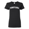 thumbnail image 1 of Wild Bobby State of Pennsylvania College Style Women Graphic Tee, 1 of 6