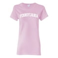 thumbnail image 1 of Wild Bobby State of Pennsylvania College Style Women Graphic Tee, 1 of 6
