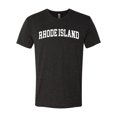 thumbnail image 1 of Wild Bobby State of Rhode Island College Style Men Premium Tri Blend Tee, 1 of 5