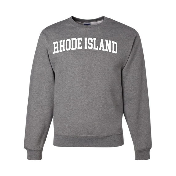 Wild Bobby State of Rhode Island College Style Unisex Crewneck Sweatshirt