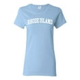 thumbnail image 1 of Wild Bobby State of Rhode Island College Style Women Graphic Tee, 1 of 6