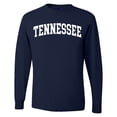 thumbnail image 1 of Wild Bobby State of Tennessee College Style Men Long Sleeve Shirt, 1 of 6
