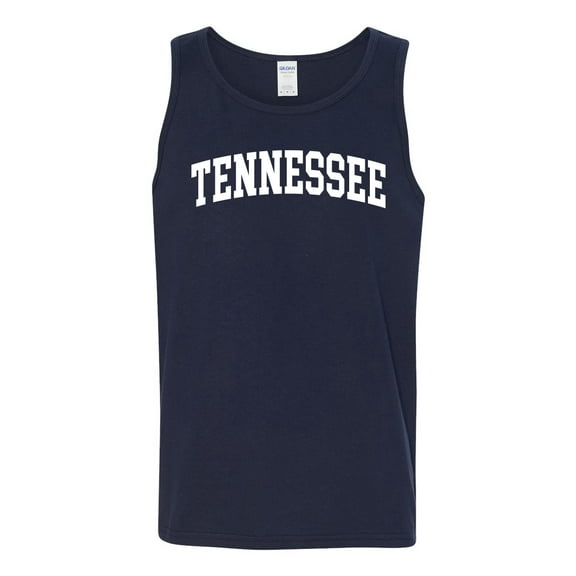 Wild Bobby State of Tennessee College Style Men Tank Top