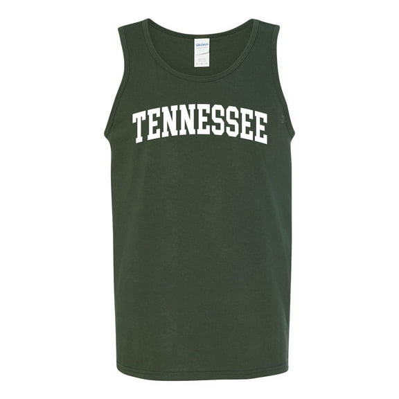 Wild Bobby State of Tennessee College Style Men Tank Top