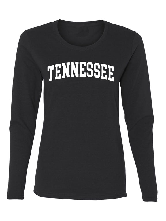 State of Tennessee College Style Women Graphic Long Sleeve Tee