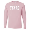 thumbnail image 1 of Wild Bobby State of Texas College Style Men Long Sleeve Shirt, 1 of 6